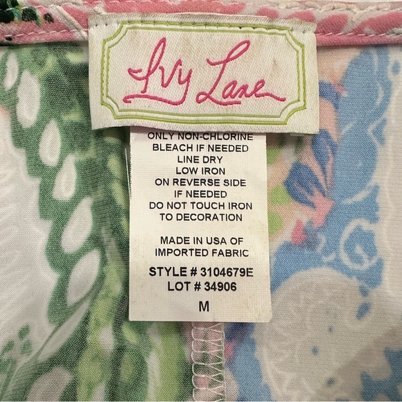 Ivy Lane Paisley Print Medium Sleeveless Dress - Picture 3 of 6